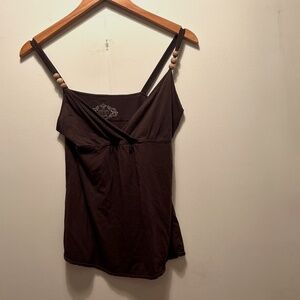 Women's Prana tank top, brown, xs